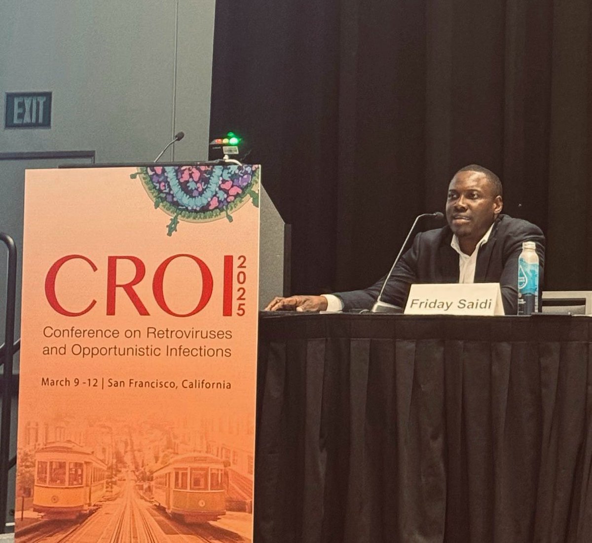 On Monday, Dr. Friday Saidi moderated one of the sessions at the 2025 Conference for Retroviruses and Opportunistic Infections in San Francisco! 🌟

The discussion included:
▶️ Maternal Tenofovir for preventing infant Hepatitis B
▶️Home visit strategies to promote family health