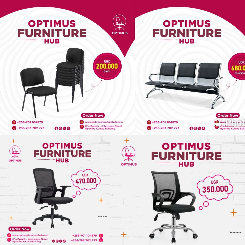 hub_optimus's tweet photo. New Stock Has Arrived!
Looking to update your office? Check out our latest collection of office furniture! From ergonomic chairs to modern desks, we have everything to enhance your workspace.
call/whatsapp 0701104879

https://t.co/TdYnTZ57ey https://t.co/sYfJpcMLCP