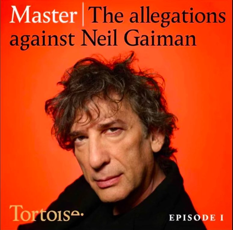 Neil Gaiman is one of the world’s most successful authors. His works have been adapted for film, TV and the stage. Now two women allege they have seen a different side of his character in this tumultuous
rollercoaster of a #podcast. He strenuously denies all the allegations.