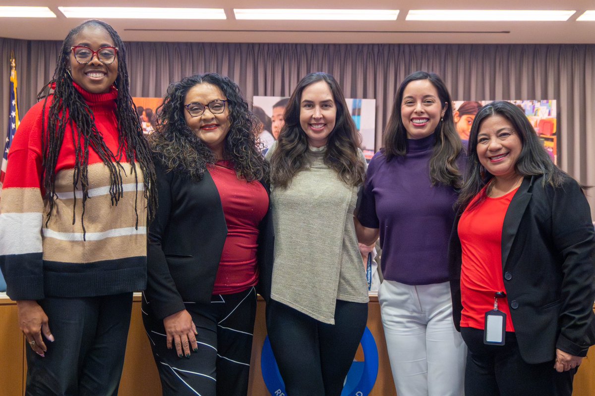 In honor of #WomensHistoryMonth, our board is making history with five incredible women leading the way for the nation’s second-largest school district. As dedicated leaders and mothers of LA Unified students—from preschool (EEC) to 12th grade—we are shaping the future while