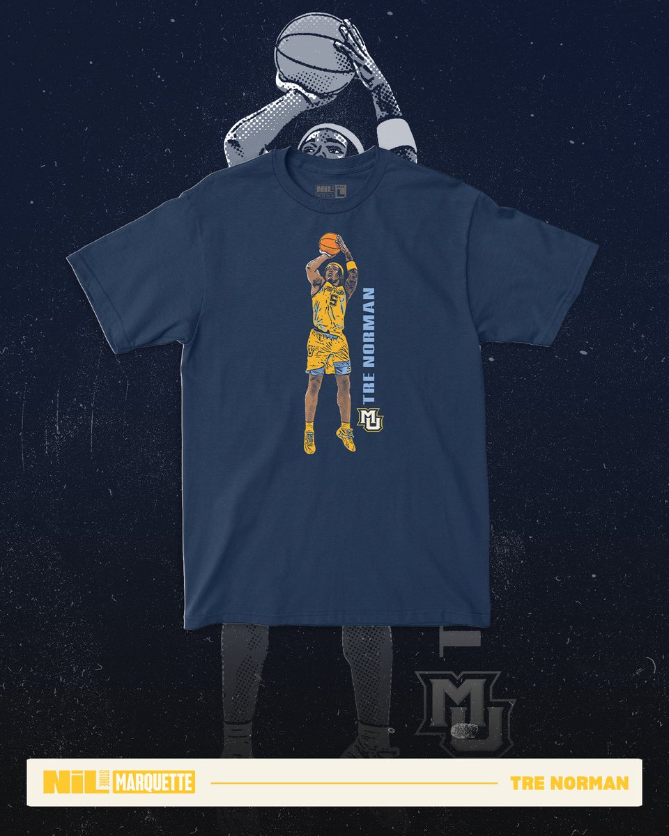 BACK 2 BACK DROPS TODAY FOR TRE

Shop the drops: marquette.nil.store/collections/tr…

#WeAreMarquette | #MarquetteNILStore