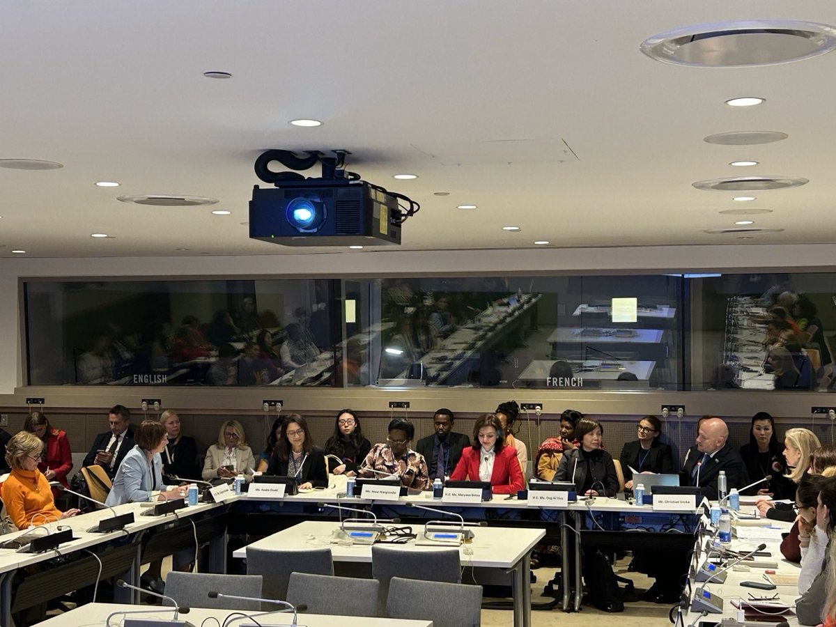🇪🇪 #CSW69 side event “Bridging the Gender Gap Trough Digital Innovation” 
- called for #genderequality in ICT sector &amp; in the digital space
- shared best practices around the globe how to achieve this

Huge gratitude to inspiring panelists from 🇸🇬🇺🇦🇯🇵🇰🇪🇪🇺and EIGE.