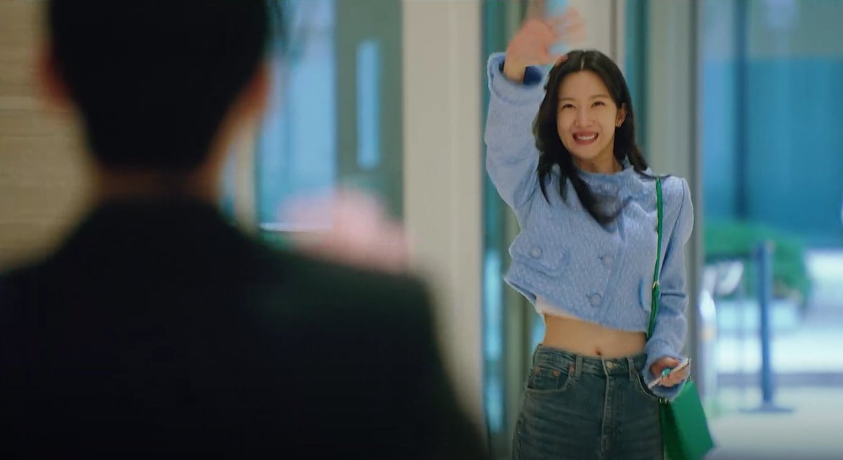 IntemporalZeal's tweet photo. ╱╱ "We have to be more careful at work. You can't let it show. I won't, either." These two losers in love 5 SECONDS LATER: 😍👋👀 #MyDearestNemesis #MyDearestNemesisEp8 https://t.co/EHru5t72uH