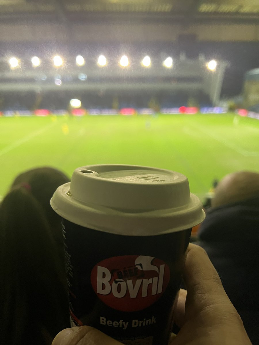 A lava hot Bovril and a Latics victory on a cold Tuesday night. The stuff dreams are made of! #oafc
