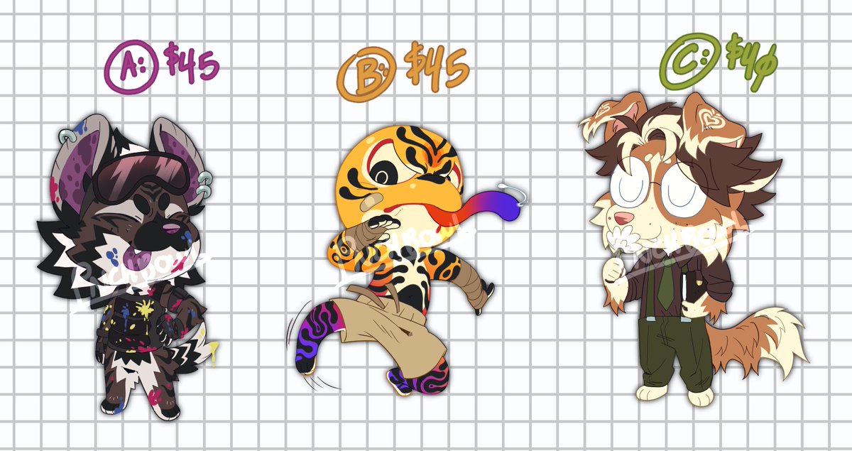 couldnt make a reptile, but i did make an amphibian! these are now ufs, comment or dm me to claim :]