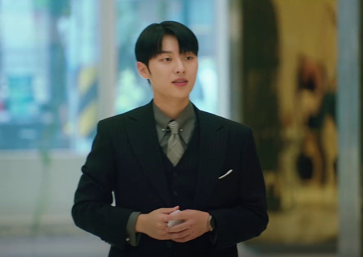 IntemporalZeal's tweet photo. ╱╱ "We have to be more careful at work. You can't let it show. I won't, either." These two losers in love 5 SECONDS LATER: 😍👋👀 #MyDearestNemesis #MyDearestNemesisEp8 https://t.co/EHru5t72uH