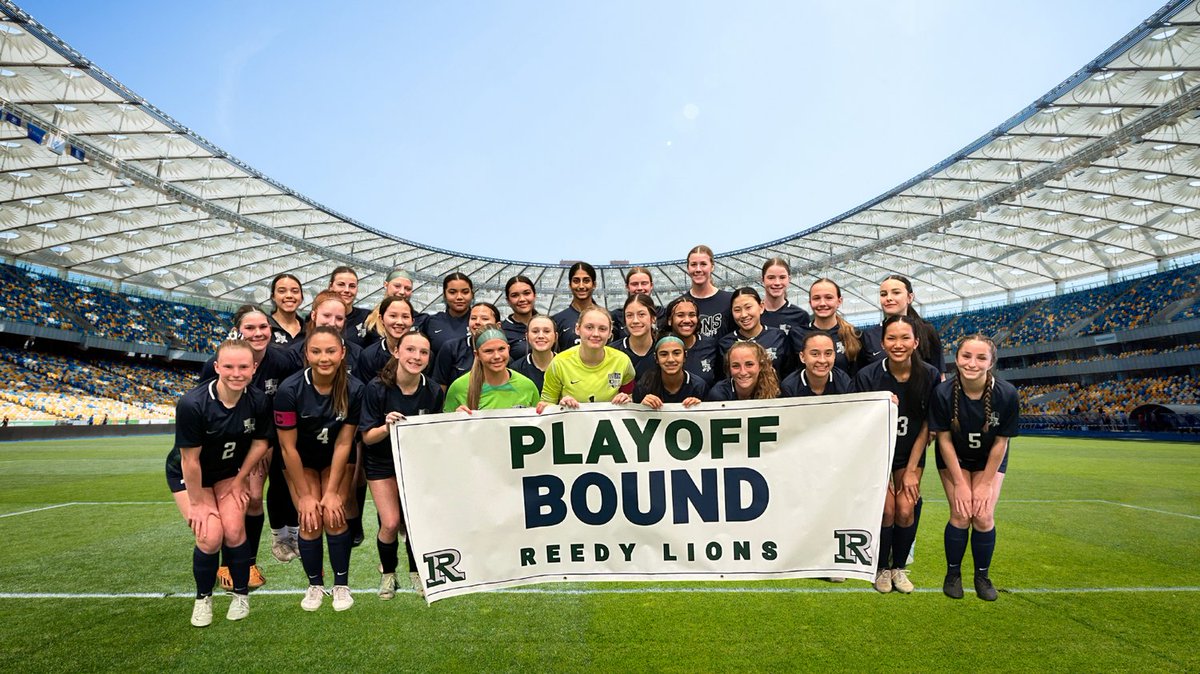 We made it!  5 years in a row qualifying for the playoffs!  Congrats ladies on overcoming adversity to have a successful district season.  You've earned the trip to the post-season.  @reedylions #TakePrideInThePride #L10NS