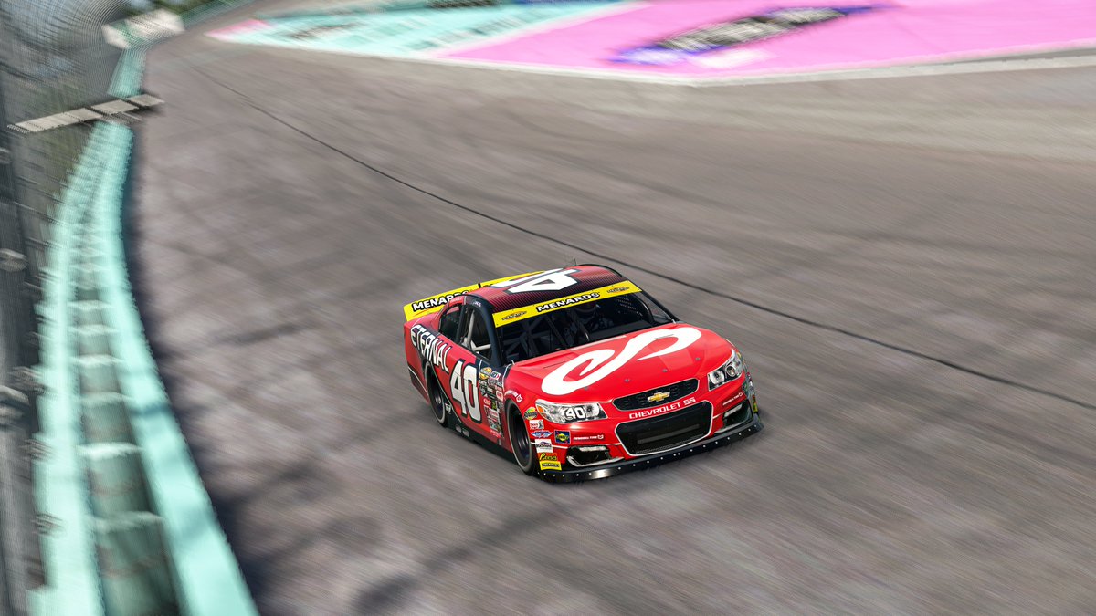 istatsbot's tweet photo. HOT DOGGIN' 🌭

This new ARCA car is amazing @iRacing - we applaud you and your team for getting this out to us.

#SpeedBeyondTime #TripleStint #iRacing #Racing #ARCA #NASCAR #Homestead https://t.co/vFAFTEztxO