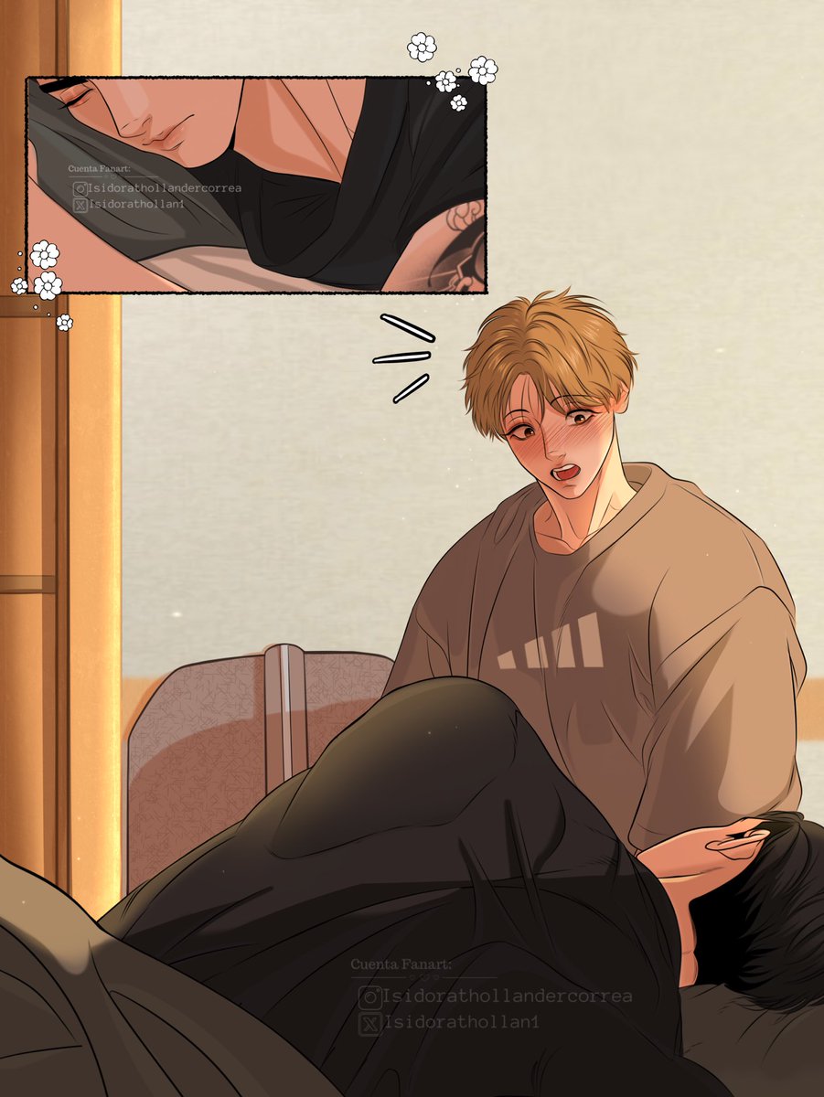 Isidorathollan1's tweet photo. Fanart Jaekyung limpiando y cuidando a Dan mientras duermen juntos 
🫂🐺💕🐹🫧💤

 (expectativa para el cap 66 de mañana) 
Colab completa con  @Tefy242 en nuestro Instagram 👀💖🫶🏻

@_MinGwa #징크스 #Jinx      
 #Jinxmanhwa #kimDan #Jaekyung #joojaekyung #mingwa #jinxfanart https://t.co/ppbkJopnUF