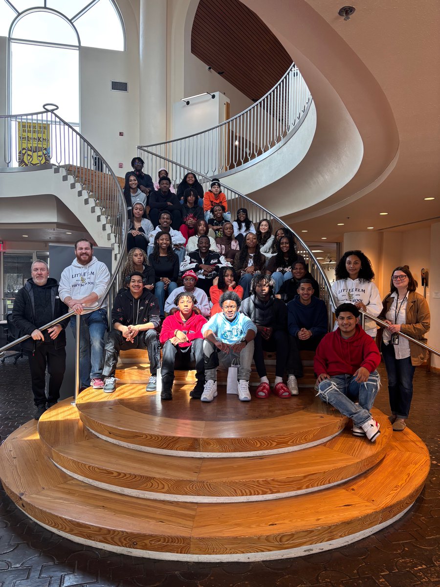 African American Museum Dallas (@_aamdallas) on Twitter photo <a href="/LittleElmHS/">Little Elm HS</a> joined us for a tour and these brilliant students were a joy.
#aamdallas #littleelmhighschol #joinusforatour <a href="/LittleElmHS/">Little Elm HS</a> joined us for a tour and these brilliant students were a joy.
#aamdallas #littleelmhighschol #joinusforatour