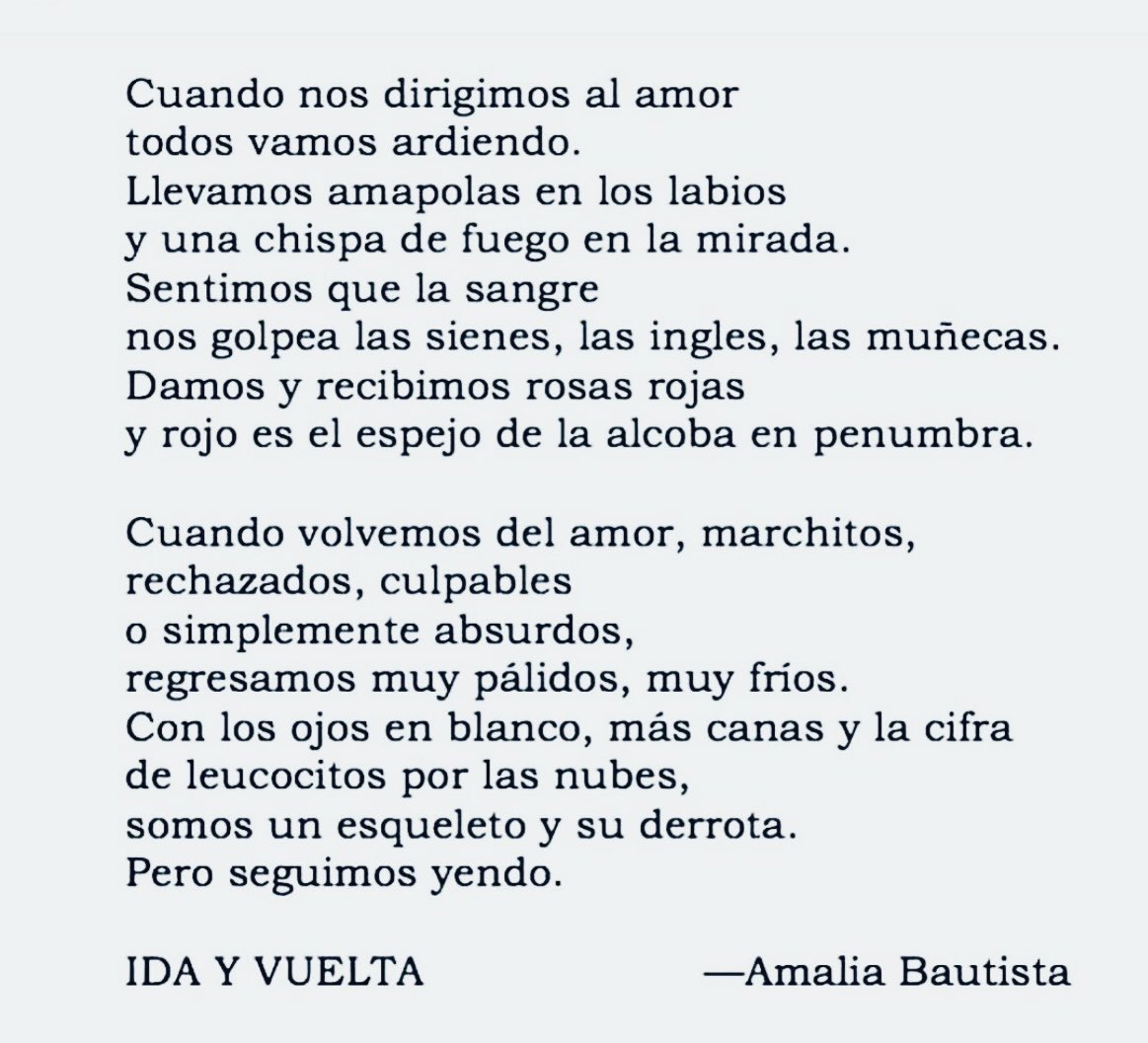 Pero seguimos yendo …