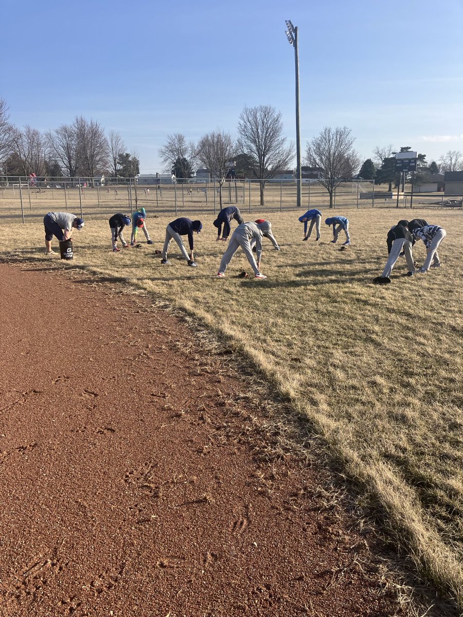 ⁦<a href="/LBEagleBaseball/">LB Eagle Baseball</a>⁩ .  First outside workout of the year for the 11u crew.