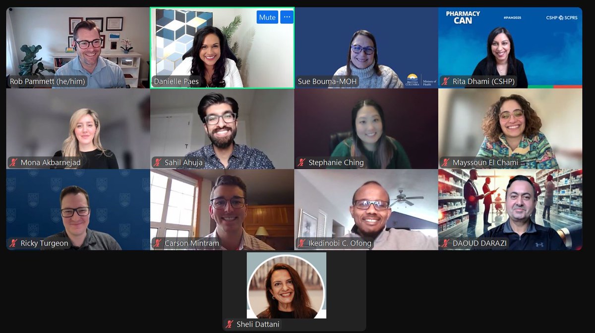 I had the privilege of speaking to #pharmacists in <a href="/ubcpharmacy/">UBC Pharm Sci</a>’s Graduate Diploma in Pharmacy Leadership program tonight! 

So inspiring to see so many passionate and engaged health leaders exchange ideas and experiences related to healthcare #advocacy and #policy!