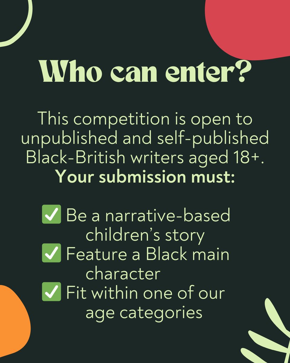 JerichoPrize's tweet photo. The Jericho Prize is BACK for 2025 and we’ve introduced a brand-new Baby &amp; Toddler Books category! We’re looking for baby &amp; toddler books (ages 1–3) and picture books (ages 3–7) that feature Black or mixed-Black main characters. Submissions open 31 March &amp; deadline is 30 April ✨ https://t.co/S5JsooQqXG