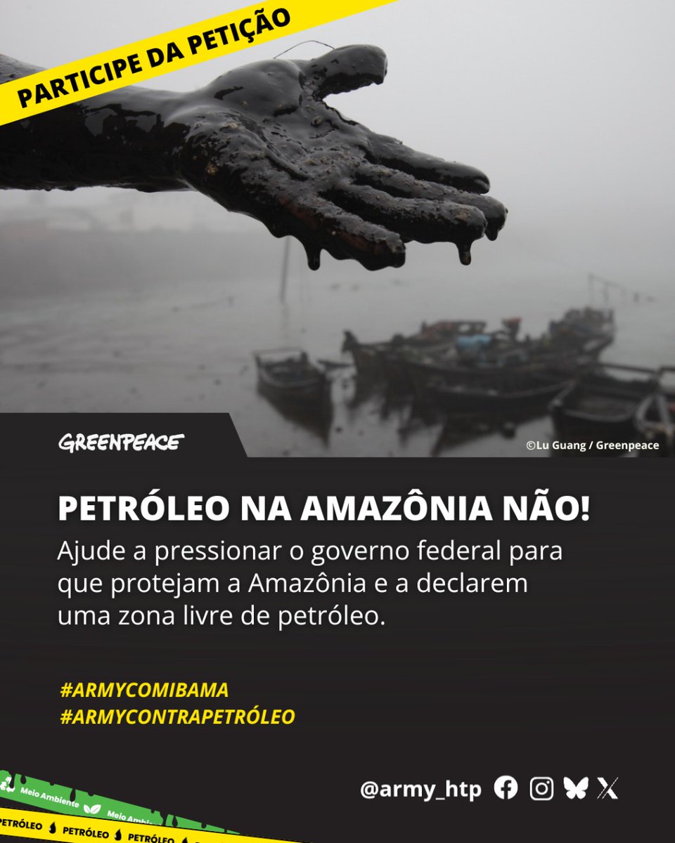 🚨 MEIO AMBIENTE
Vocês sabiam que, mesmo com amplas evidências científicas e tratados internacionais recomendando a redução dos gases de efeito estufa e a transição energética, o país que sediará a COP 30 está colocando a Amazônia em risco com a tentativa de exploração de