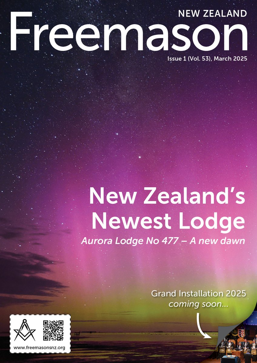 Latest issue of New Zealand Freemason magazine - March 2025 out now! freemasonsnz.org Please like, follow &amp; share this post.
A bumper issue read at freemasonsnz.org/publications in E-Book or PDF &amp; hard copy in the mail shortly for those on the subscription list. Enjoy the read!