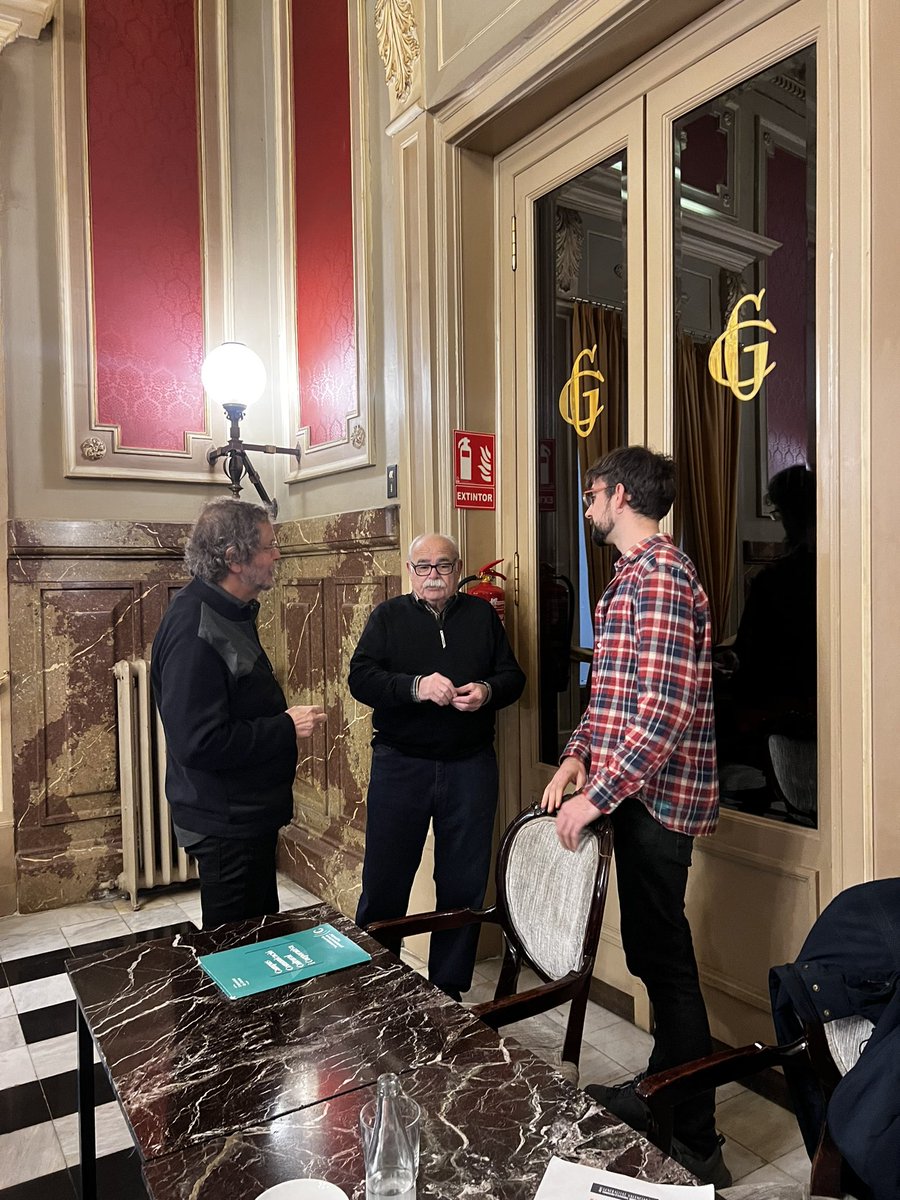 Càtedra Hipòlit Nadal de Revistes en Català (@catedrahnadal) on Twitter photo Hem tingut l’oportunitat de comptar amb la presència del professor Eloi Camps 🔊, qui ens ha ofert una conferència sobre els mitjans de comunicació d’impuls popular a Catalunya 📍
<a href="/EloiCamps/">Eloi Camps Durban</a>. Hem tingut l’oportunitat de comptar amb la presència del professor Eloi Camps 🔊, qui ens ha ofert una conferència sobre els mitjans de comunicació d’impuls popular a Catalunya 📍
<a href="/EloiCamps/">Eloi Camps Durban</a>.