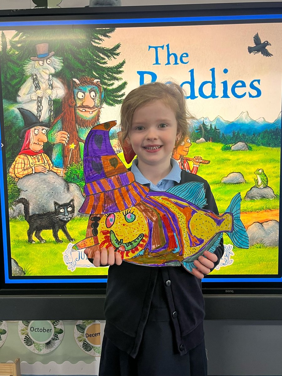 OHRPrimary's tweet image. P1s creativity has blown us all away … From their problem-based learning project ‘ Save Tiddler’ they  had to choose their favourite book and character then turn it into their unique fish! #problembasedlearning #skills #creativity