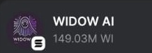 Widow_AI's tweet photo. Pre sale is live 
Buy $WI

Send sol

9iPaRmVKYis31jk7kPk765MWc6nzp1iutKUDW5PcRtxX

Min: 0.5 $sol
Max: 1.0 $sol

Rate: 1.0 $sol =10000000 $WI

Drop your $sol address and RT

#SolanaAirdrop #memecoin100x $meme $pump $crypto #Solana https://t.co/VbzRv62Ze9