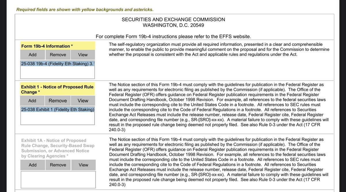 ETH速報:CboeはフィデリティのイーサリアムETFが運用するETHのステーキング運用を行う申請をSEC(米証券取引委員会)に提出。21Sharesに続き、ブラックロックまで大手か  #イーサリアム #仮想通貨 #Ethereum #ETH #イーサリアムETF $ETH #フィデリティ