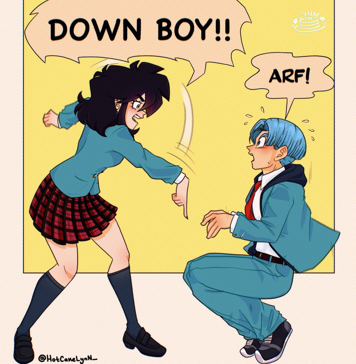LyNncoconuttt's tweet photo. good boy!👀🌷 TRUINKS TRUINKS

#Trunks #dbs #DragonBall #originalcharacterart #myart #yumeship https://t.co/fh952M8v2n
