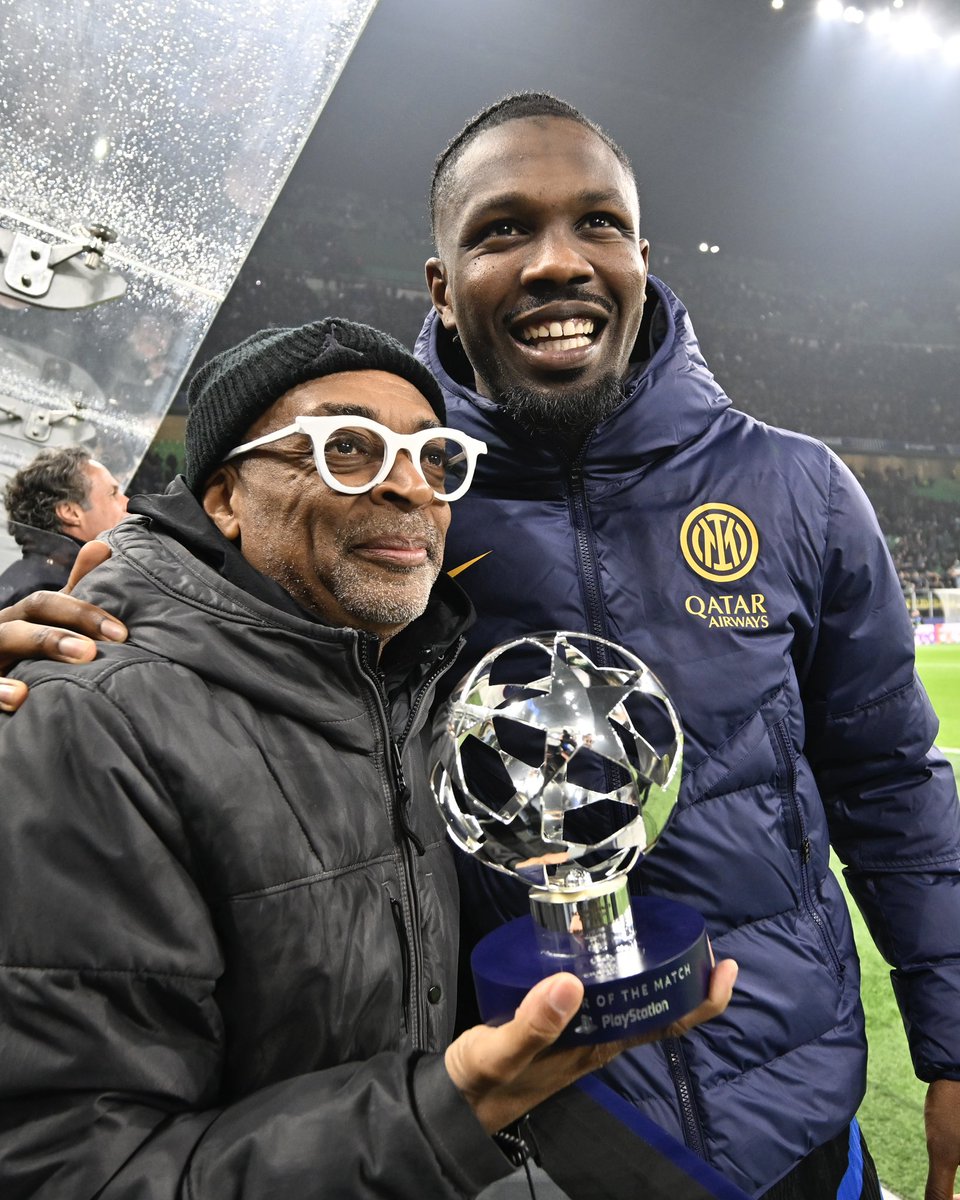 He got the game 🏆😎

#ForzaInter #UCL #InterFeyenoord