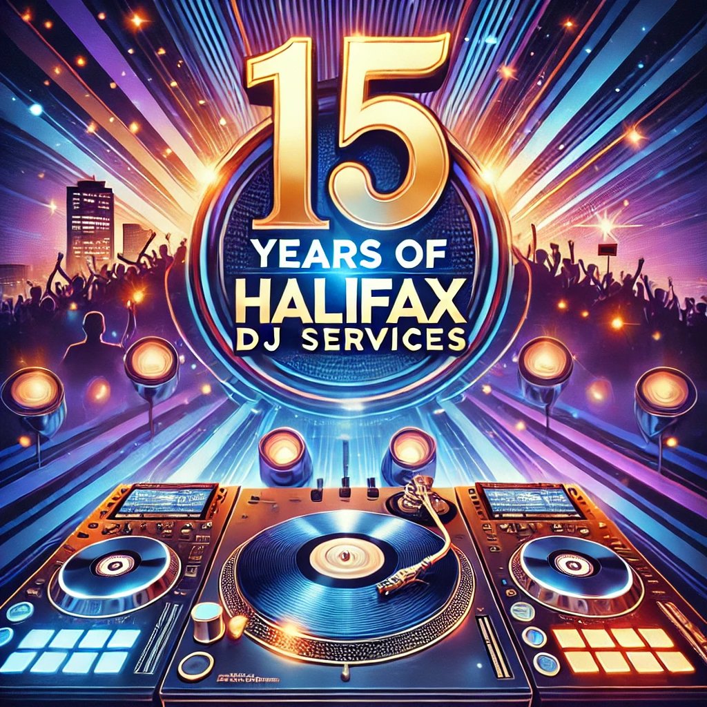 15 years of bringing the party to Halifax! 🎶🔥 From weddings to corporate events, we’ve loved every beat of this journey. Huge thanks to our amazing clients and partygoers who’ve danced with us over the years. Here’s to many more! 🥂 #HalifaxDJ #15YearsStrong #PartyWithTheBest