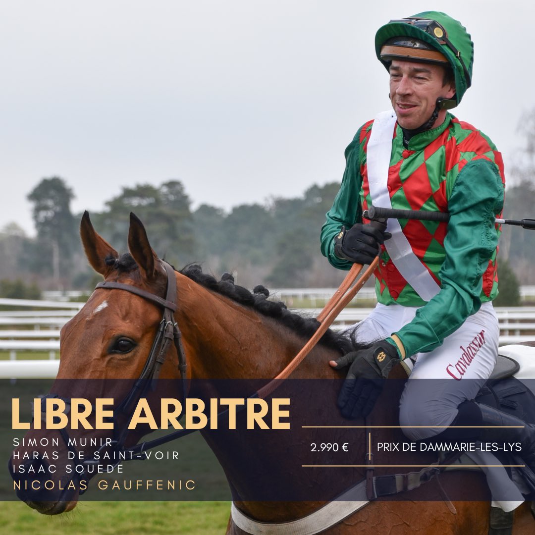 Hugo Merienne (@hmerienneracing) on Twitter photo 🥇🥇 Coup de deux à Fontainebleau avec COURE QUE COUTE et CELESTIAL SANDS s’imposant avec <a href="/GauffenicN/">gauffenic nicolas</a> <a href="/seigneul_g/">Seigneul</a> pour John Williams, <a href="/laurix88/">laura gómez</a> <a href="/YortonFarm/">Yorton Farm Stud</a> et un prometteur debut de LIBRE ARBITRE 🥉<a href="/simon_munir/">Simon Munir</a> <a href="/NLageneste/">Nicolas de Lageneste</a>
📸 <a href="/ScoopDyga/">ScoopDyga</a> <a href="/lgmcomms/">lgmcomms</a>
#double #winners 🥇🥇 Coup de deux à Fontainebleau avec COURE QUE COUTE et CELESTIAL SANDS s’imposant avec <a href="/GauffenicN/">gauffenic nicolas</a> <a href="/seigneul_g/">Seigneul</a> pour John Williams, <a href="/laurix88/">laura gómez</a> <a href="/YortonFarm/">Yorton Farm Stud</a> et un prometteur debut de LIBRE ARBITRE 🥉<a href="/simon_munir/">Simon Munir</a> <a href="/NLageneste/">Nicolas de Lageneste</a>
📸 <a href="/ScoopDyga/">ScoopDyga</a> <a href="/lgmcomms/">lgmcomms</a>
#double #winners