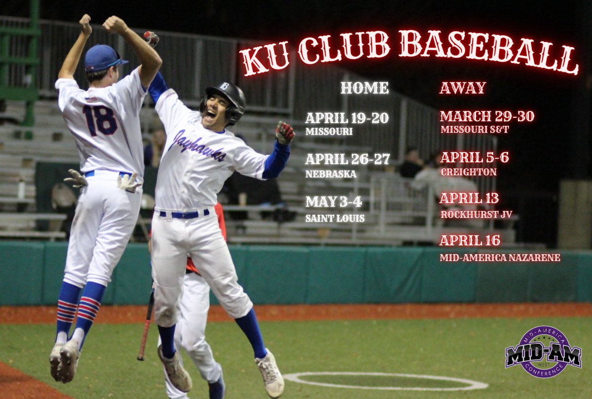 A look ahead at our updated spring schedule.