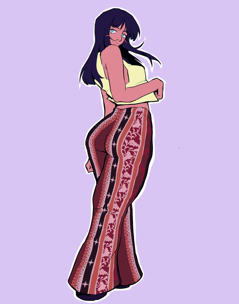 Robin with the flares

#ONEPIECE