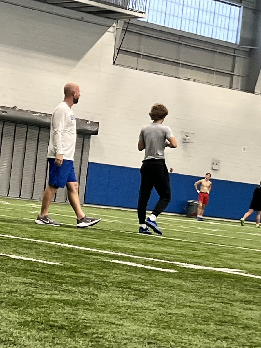 Great day today! Got to see one of the OG Mississippi boys spin it! Thanks to <a href="/JohnRhysPlumlee/">John Rhys Plumlee</a> for coming to work with <a href="/KyeHSmith2/">Kye Smith</a> today! 
#StangStandard 
#DPC