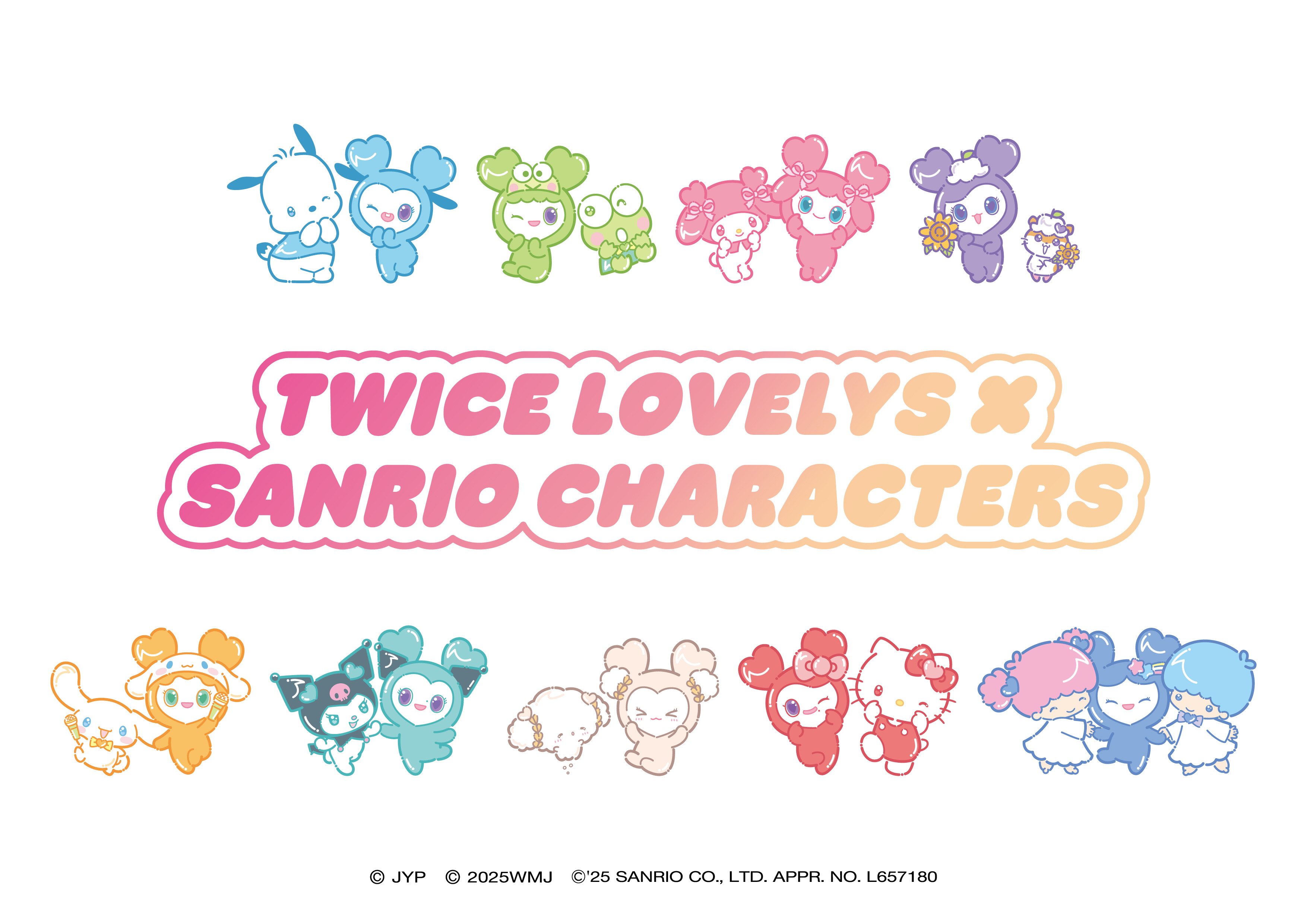 CAP - TZUVELY×LITTLE TWIN STARS / TWICE LOVELYS×SANRIO