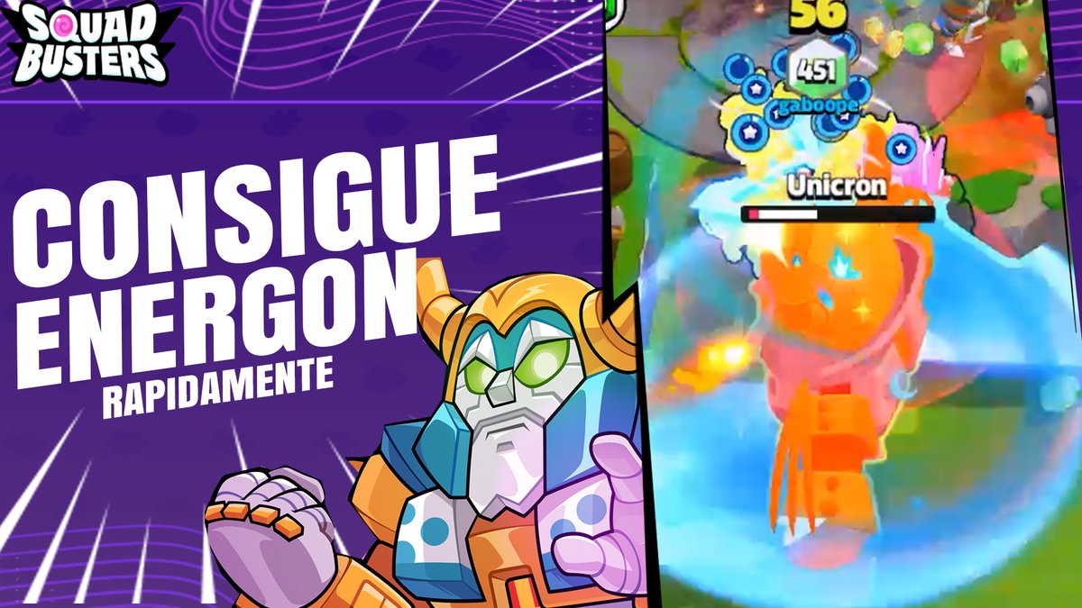 COMPLETA Y FARMEA FÁCILMENTE el EVENTO de TRANSFORMERS de Squad Busters
#SquadBusters #transformers #Supercell #squadbustersgameplay

📺youtube.com/watch?v=6A33Mg…