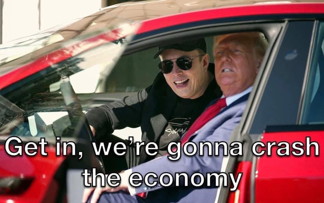 NowImNothing_'s tweet image. Inflation at all times high, stock market crashing, egg prices the highest ever all while #Trump violating the #HatchAct . He’s a criminal. #maga #Tesla #stockmarketscrash