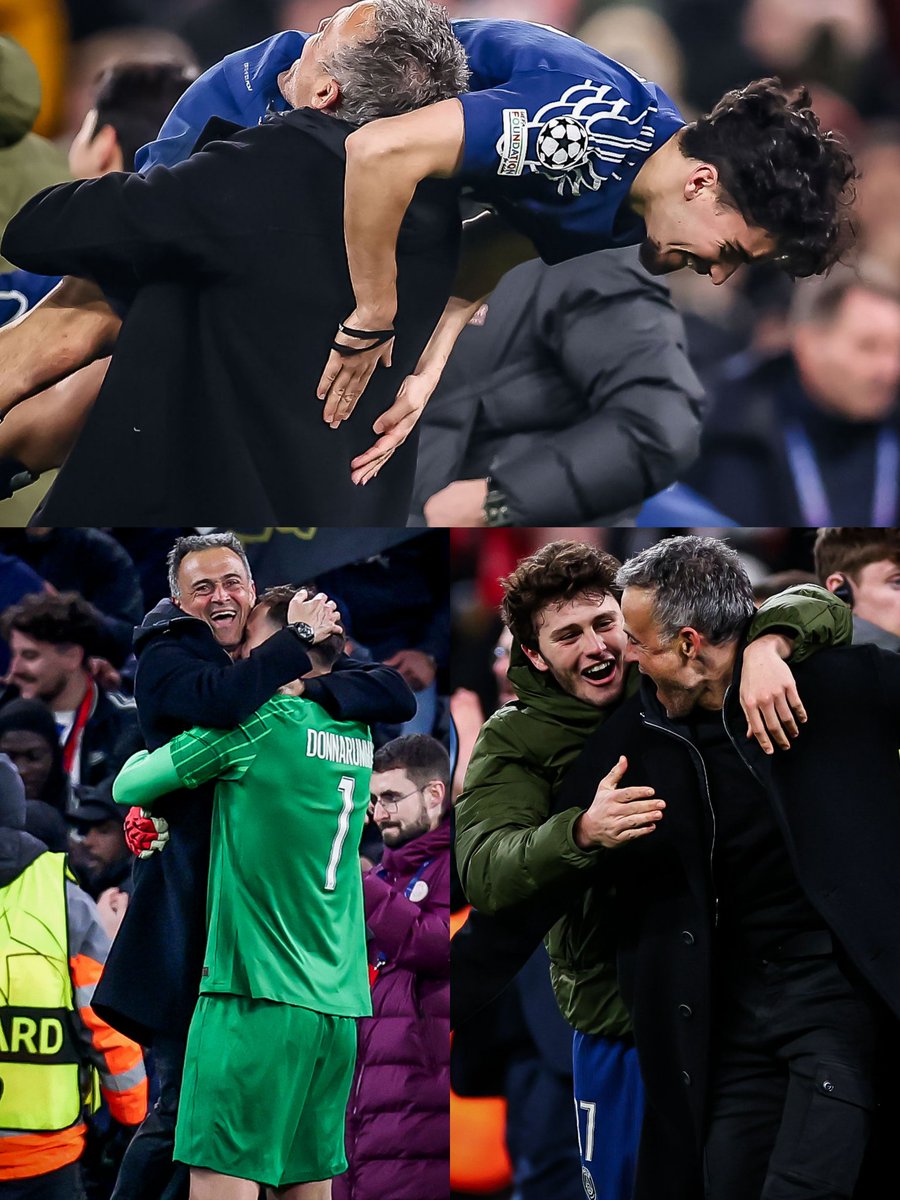 🔴 Luis Enrique : "Je suis très content parce qu'on a montré qu'on est une vraie équipe, comme depuis quelques temps, mais aujourd'hui, avec les supporters, c'était un très bon match et on est fier de cette grande équipe"(...) "On doit rester groupé et faire la fête !"

#PSG