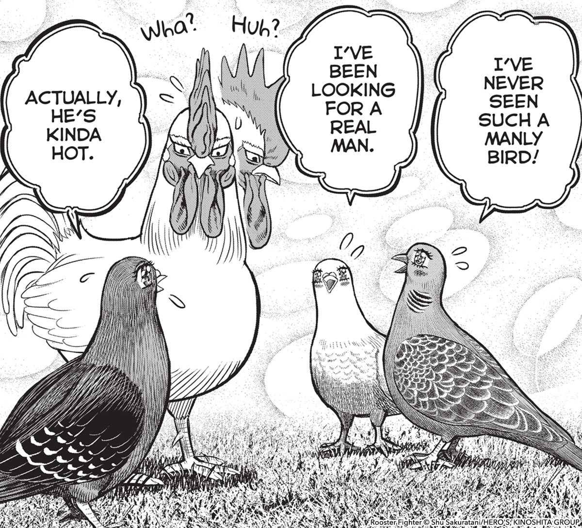 Rooster Fighter (@roosterfighter_) on Twitter photo Keiji’s in the top 1% of eligible pheasant bachelors 😎 🐔
Click here to read #RoosterFighter: buff.ly/3Bl9H7v
<a href="/niwatorifighte1/">ニワトリ・ファイター【公式】</a> <a href="/shu_sakuratani/">桜谷シュウ 『ニワトリ・ファイター Rooster Fighter』第9巻 発売中!</a> <a href="/VIZMedia/">VIZ Media</a> Keiji’s in the top 1% of eligible pheasant bachelors 😎 🐔
Click here to read #RoosterFighter: buff.ly/3Bl9H7v
<a href="/niwatorifighte1/">ニワトリ・ファイター【公式】</a> <a href="/shu_sakuratani/">桜谷シュウ 『ニワトリ・ファイター Rooster Fighter』第9巻 発売中!</a> <a href="/VIZMedia/">VIZ Media</a>