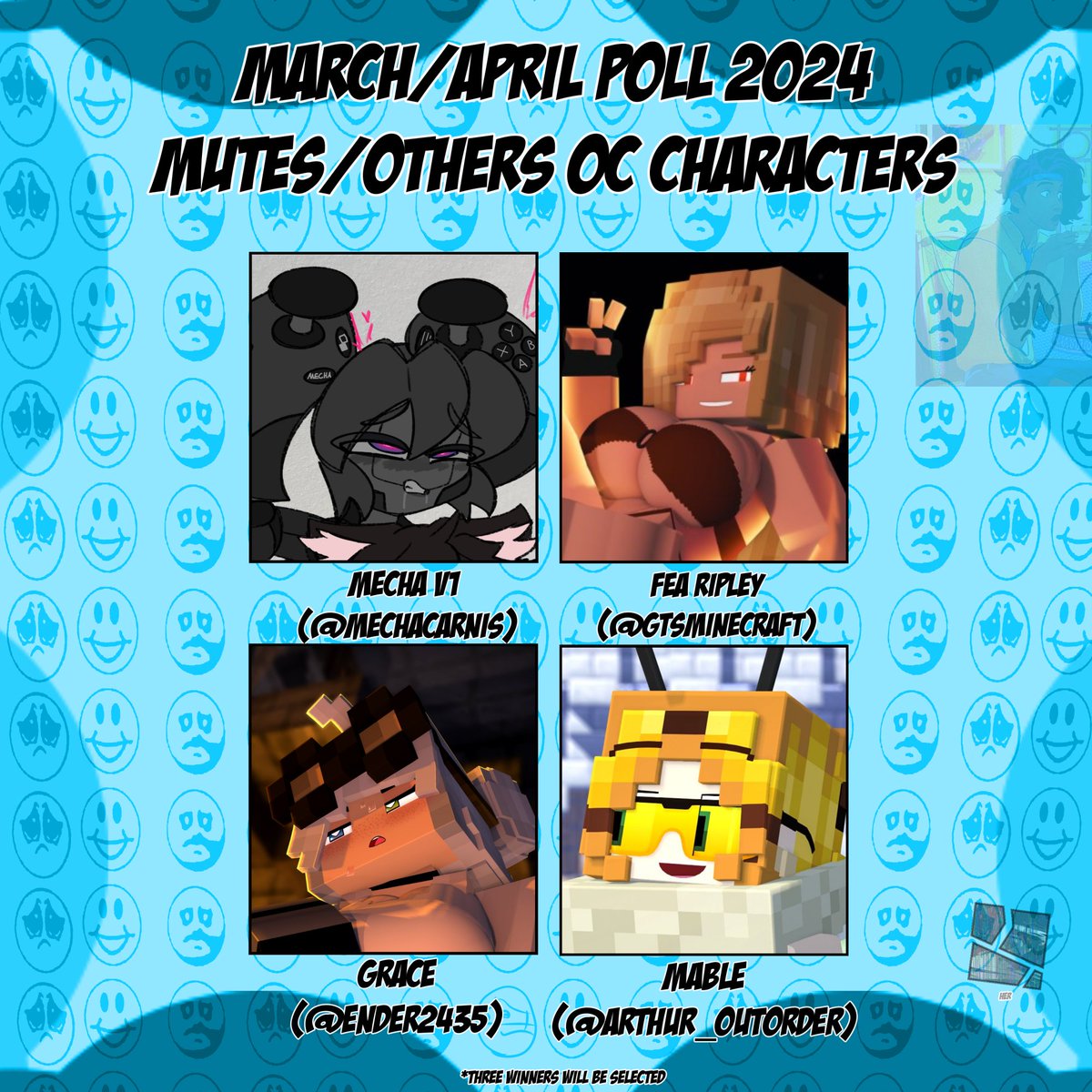 Finally doing that Mutuals/Others OCs poll!