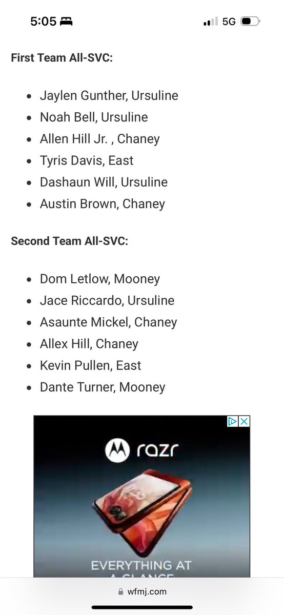 Noah Bell (@noahjbell11) on Twitter photo I have been selected for first team all conference SVC and district 4 all first team !!!@SD_Phillips <a href="/wildcatselect/">Wildcat Select</a> I have been selected for first team all conference SVC and district 4 all first team !!!@SD_Phillips <a href="/wildcatselect/">Wildcat Select</a>