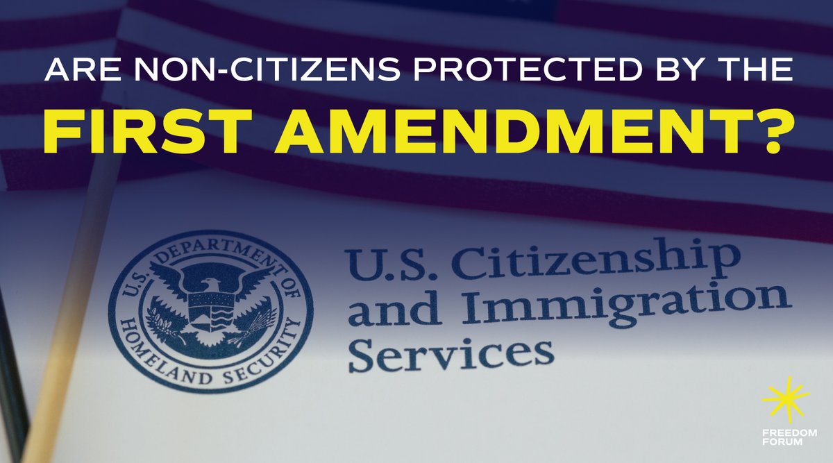 The First Amendment protects our right to protest and express our views without the government taking sides in those discussions. That means the government can't pick which speakers it supports and which speakers it doesn't. It also means the government can't punish some speakers