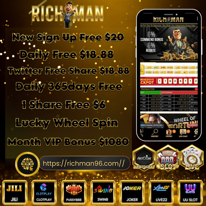 richman6663's tweet photo. 🔥Hot Promotions🔥

🕵️ Sign Up Bonus $20
🕵️ 1 Share Free $6
🕵️ Referral Bonus Free $30
🕵️ Welcome Bonus 150%
🕵️ Daily Free Bonus $18.88
🕵️Twitter Free Share $18.88
🕵️ Weekly Commission 5%+1%
🌐Website 🔗 https://t.co/cqEA8AcjH0 https://t.co/elKh1c7AVv