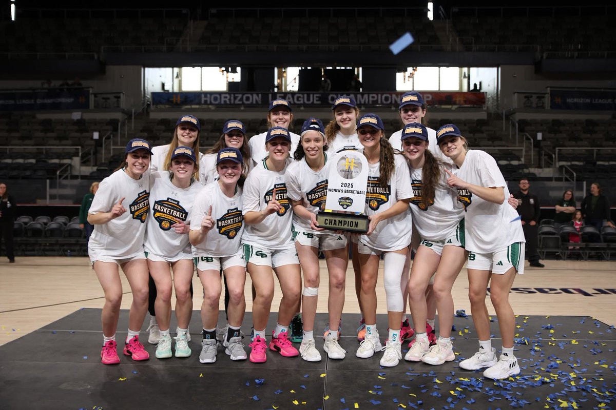 Three words you love to hear and say: HORIZON LEAGUE CHAMPS!!! 🤪

Breaking down today's win, which clinched an automatic berth to the NCAA Tournament! 💪

📰 | tinyurl.com/4hkyy88b

#RiseWithUs | #MarchStartsHere