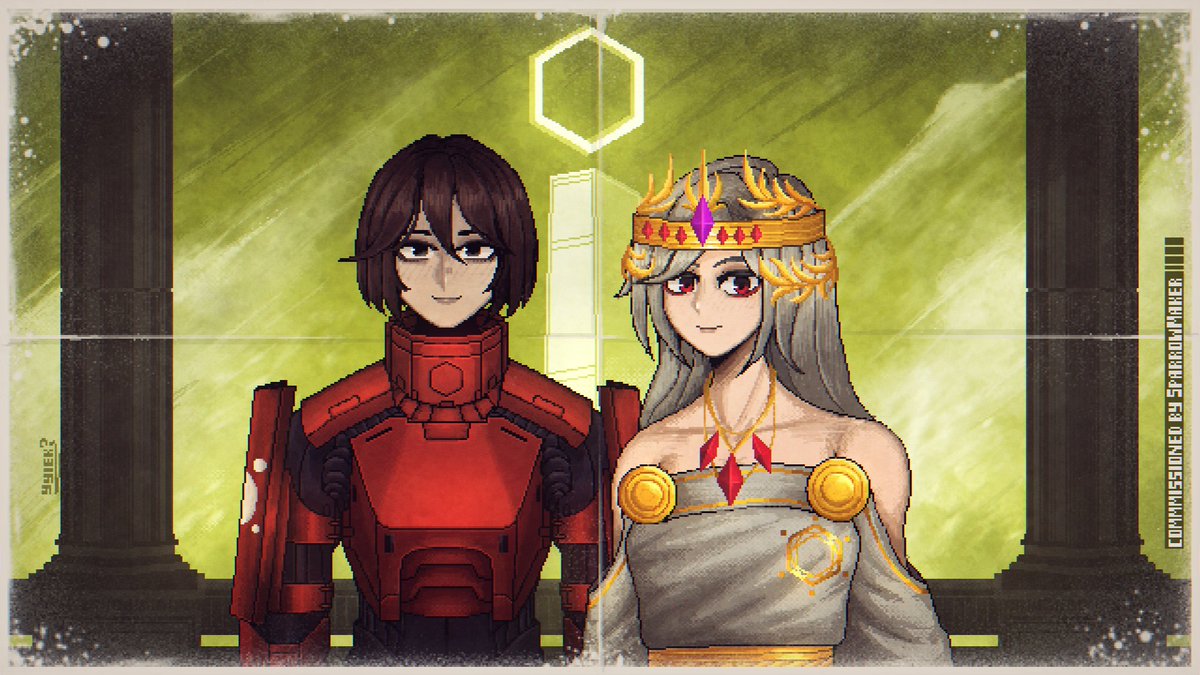 anonymousyyiek's tweet image. When times Were Simpler.....
Commissioned by @SparrowMaker101 

#SIGNALIS #signalisoc