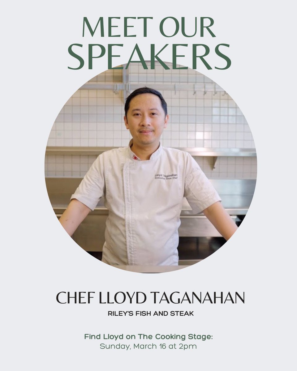 Get ready for a culinary journey at The Cooking Stage, presented by <a href="/Flavour_Network/">Flavour Network</a>

Presenters:
🧑‍🍳 Chef @BrunoFeldeisen of @CBCBakingShow
🧑‍🍳 Chef Behshad of <a href="/cprimesteak/">c|prime</a>
🧑‍🍳 Chef Johann of <a href="/honeysaltvan/">Honey Salt Vancouver</a>
🧑‍🍳 Chef Lloyd of Riley's Fish &amp; Steak

#VANHomeShow