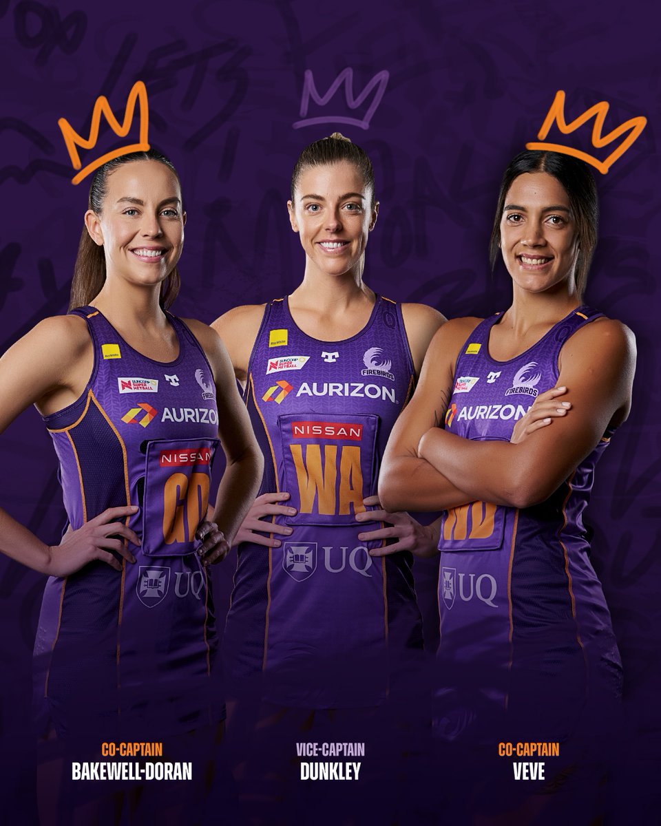 Our leaders💜

Full announcement 👉🏻 firebirds.net.au/news/queenslan…