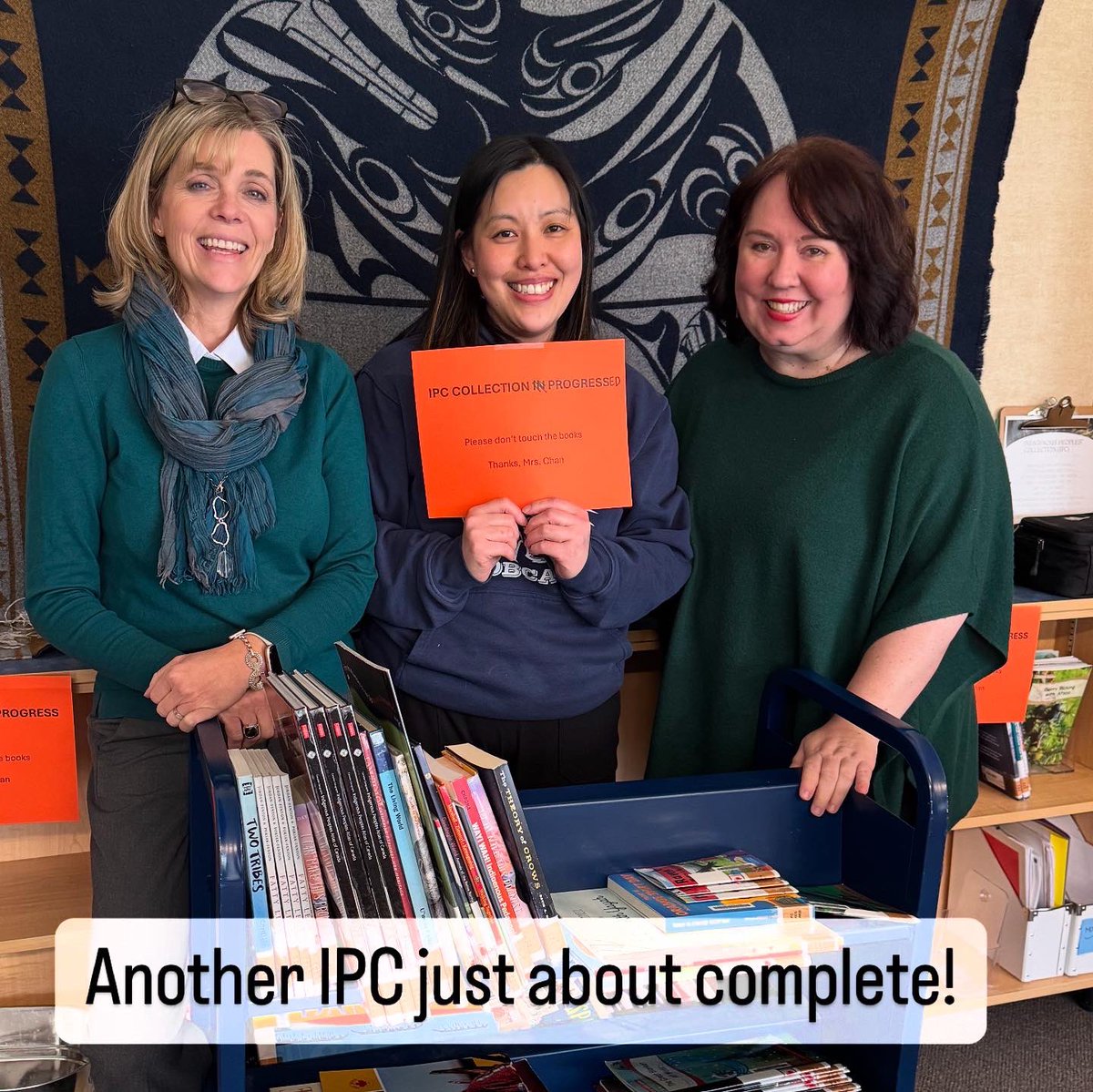 teacherkjohnson's tweet image. Another beautiful IPC project nears completion at Blundell LLC 

The beaded timeline is such a thoughtful way to introduce kids to time immemorial ❤️

The IPC is our genuine &amp;amp; collaborative effort to elevate Indigenous voice in our school LLC. 

#sd38learn #rtla #SchoolLibrary