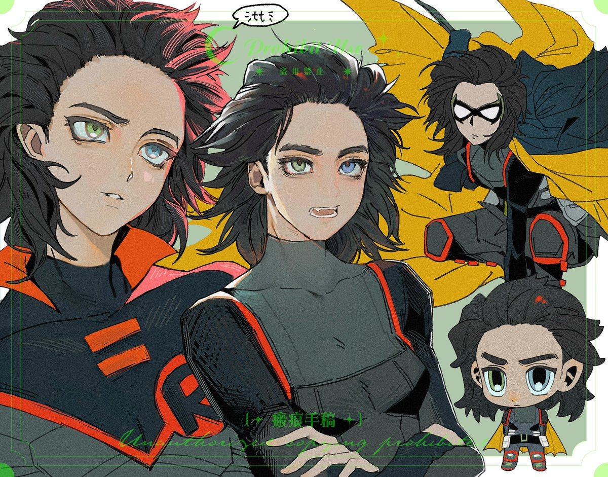 CatatrixScript's tweet image. fem!Damian(Damia)
Commissioned artwork, not my artwork, please don’t use)(私人约稿请勿使用)
#dccomics #DamianWayne #genderbender