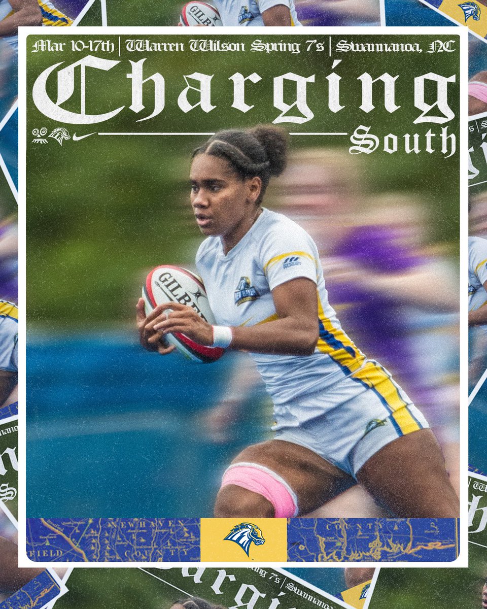 𝑪𝒉𝒂𝒓𝒈𝒊𝒏𝒈 𝒔𝒐𝒖𝒕𝒉 𝒇𝒐𝒓 𝒕𝒉𝒆 𝒔𝒑𝒓𝒊𝒏𝒈!☀️🏉

We are down in NC this week for a spring break team bonding trip ending with a tournament on Sunday! Stay tuned for everything fun in the sun and rugby related all week!

#ChargeOn #PowerOn #ChargerRugby