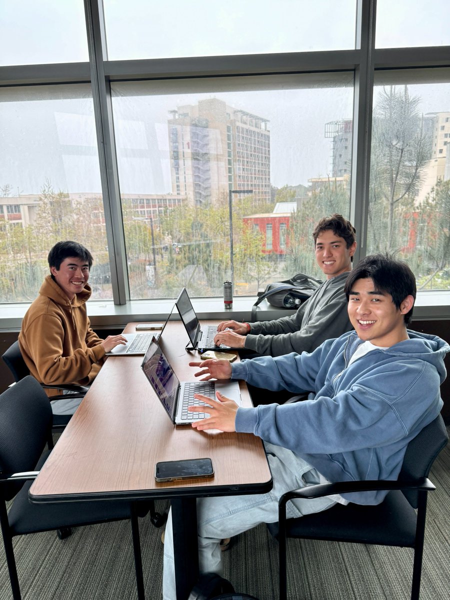 A rainy week ahead 🌧️ Keep an umbrella handy, find a cozy study spot, and sip on a warm drink to power through your studies! ☔️☕️📚 #RadySchool #UCSD #UCSanDiego