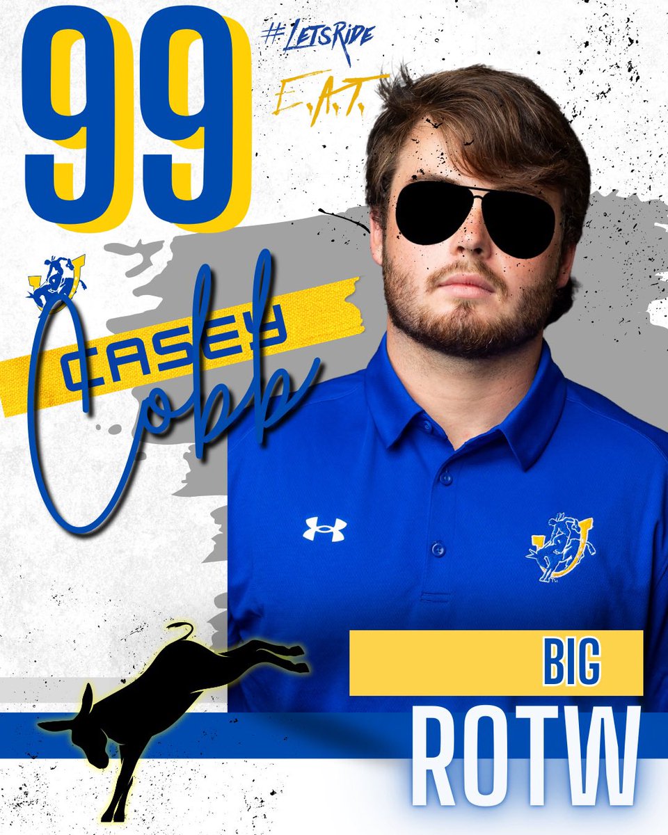 Brad Smiley (@coachbradsmiley) on Twitter photo CONGRATS to <a href="/Casey_cobb7/">Casey Cobb</a> named our <a href="/SAUFootball/">Mulerider Football</a> BIG RIDER OF THE WEEK!!! #TrenchMob🤟 #318 CONGRATS to <a href="/Casey_cobb7/">Casey Cobb</a> named our <a href="/SAUFootball/">Mulerider Football</a> BIG RIDER OF THE WEEK!!! #TrenchMob🤟 #318