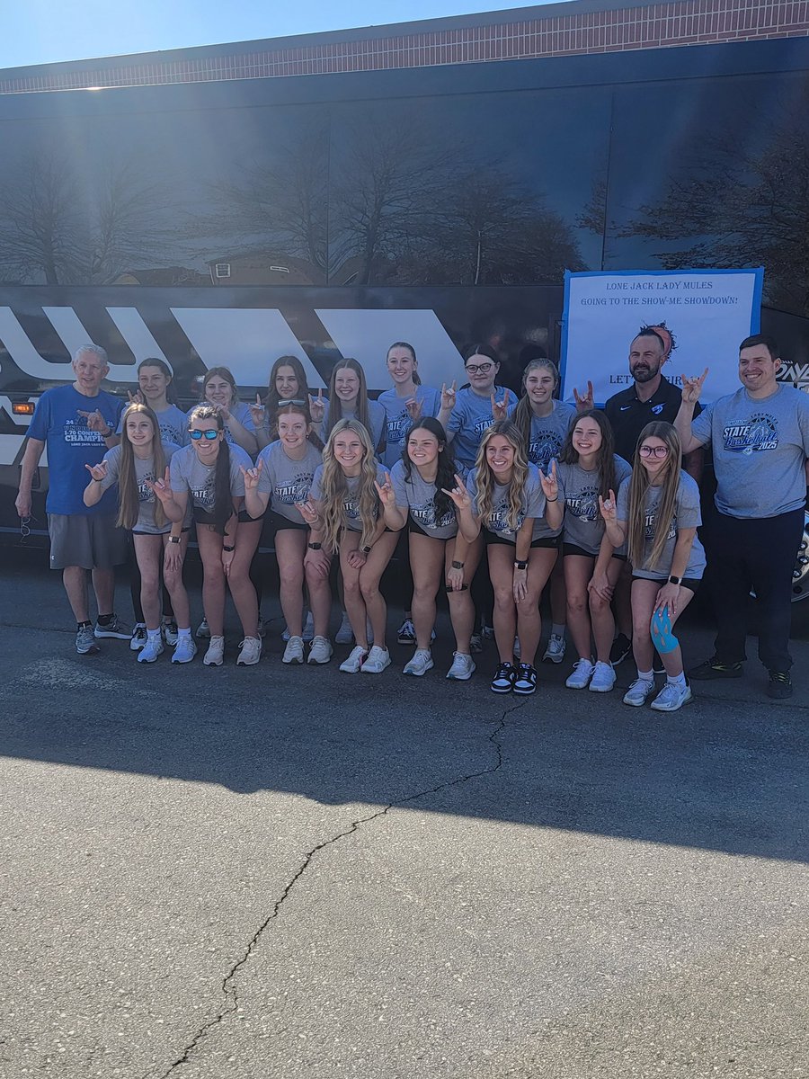 Lone Jack Mules Athletics and Activities (@lonejackad) on Twitter photo The Lady Mules are headed to Columbia, MO! Tickets are available at MSHSAA.org for $12.00 and entry covers the entire day for basketball junkies.
The <a href="/LJLadyMules/">Lady Mules Basketball</a> will take on the Fair Grove Eagles at 4:00PM at Mizzou Arena in the state final four semi final. The Lady Mules are headed to Columbia, MO! Tickets are available at MSHSAA.org for $12.00 and entry covers the entire day for basketball junkies.
The <a href="/LJLadyMules/">Lady Mules Basketball</a> will take on the Fair Grove Eagles at 4:00PM at Mizzou Arena in the state final four semi final.